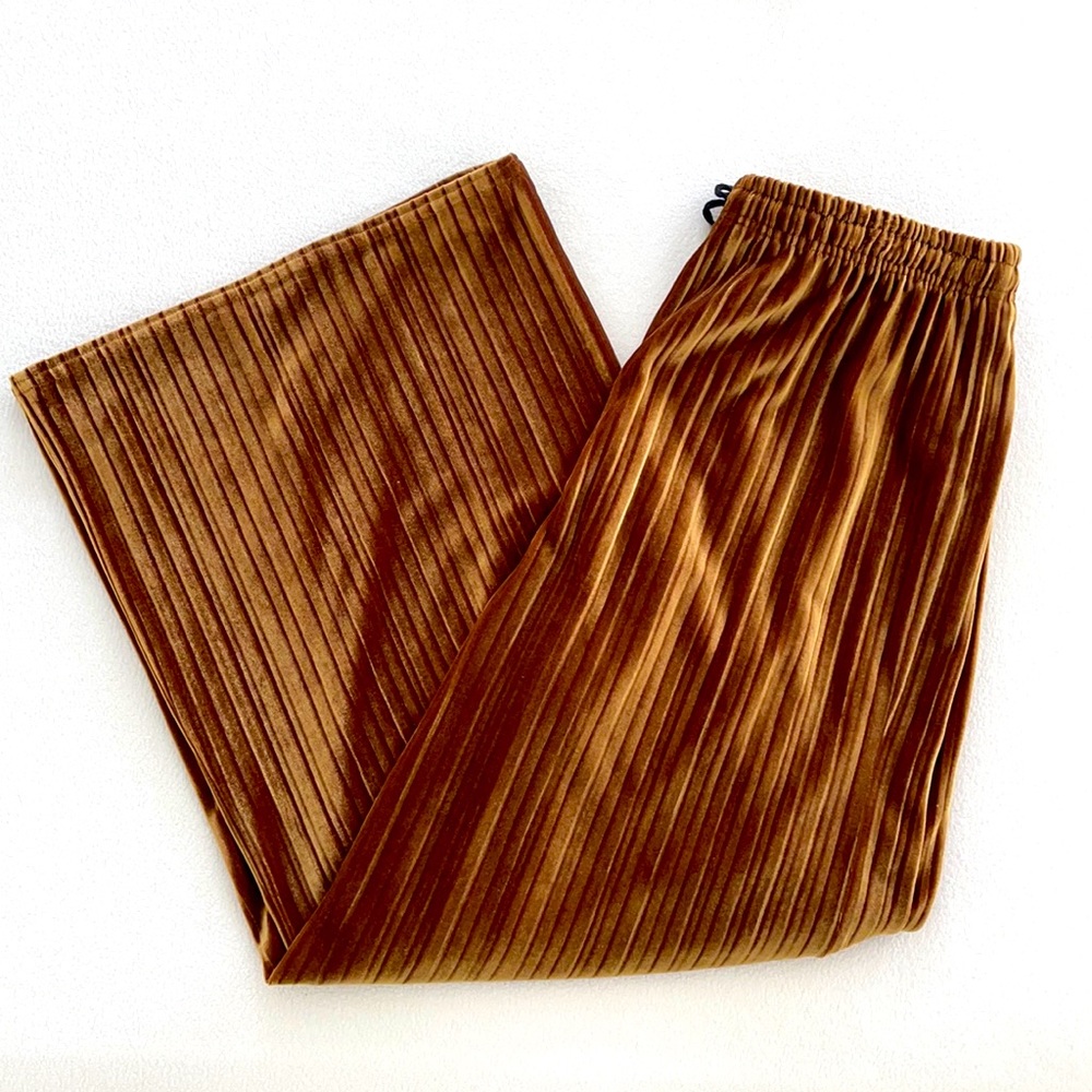 Gorgeous Velvety Casual Pants